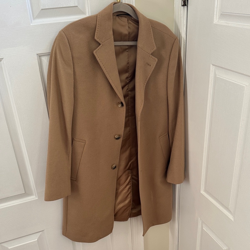 Ralph Lauren Classic Brown Wool Coat